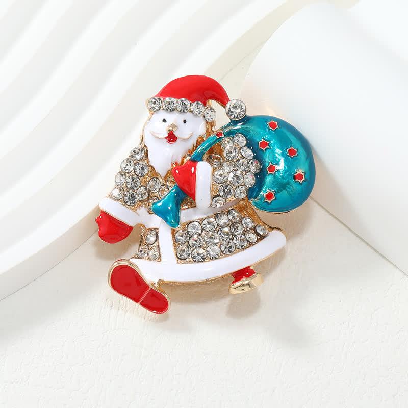 Women's Creative Glazes Christmas Collection Brooch