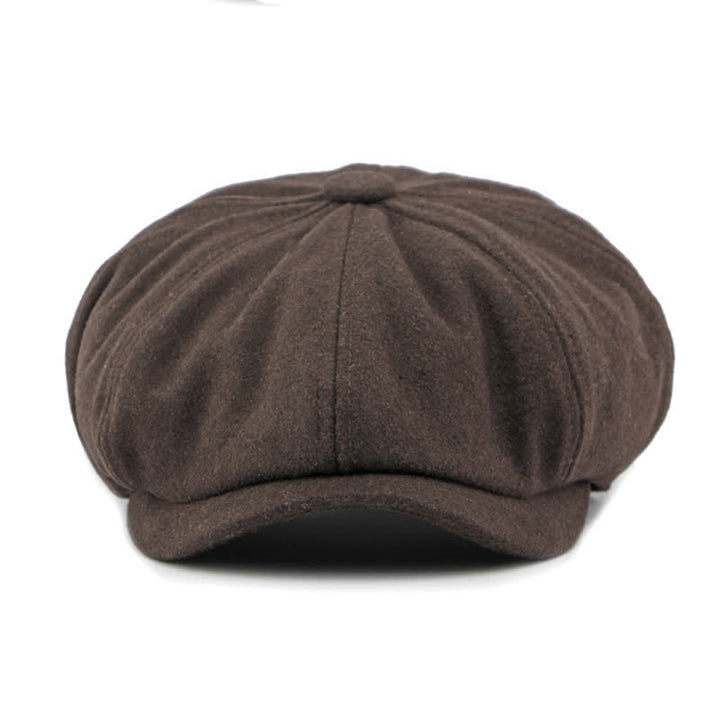 Color Matching Fashion Stitching Newsboy Beret Hat