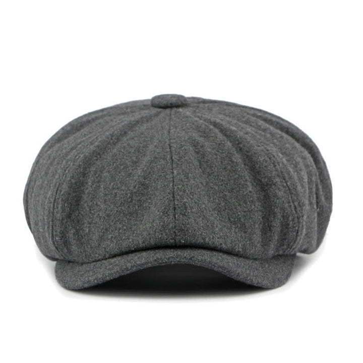 Color Matching Fashion Stitching Newsboy Beret Hat
