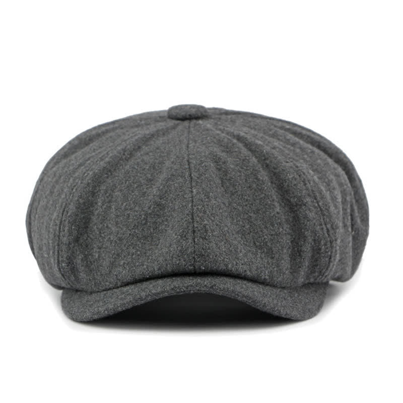 Color Matching Fashion Stitching Newsboy Beret Hat - image 13