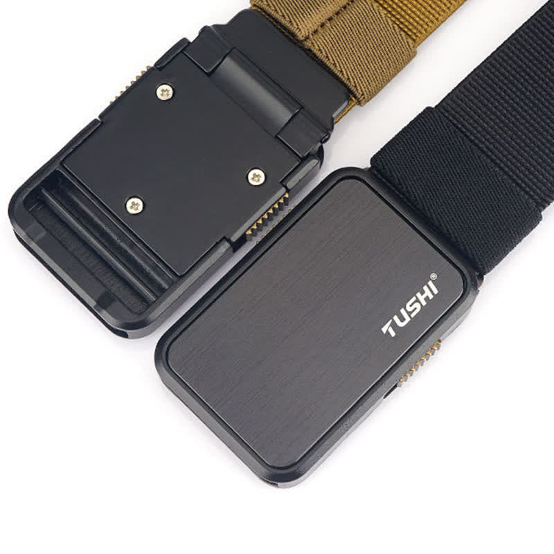 Men's Military Work Quick Release Buckle Tactical Belt