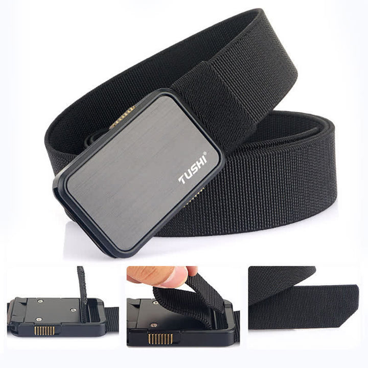 Men's Military Work Quick Release Buckle Tactical Belt