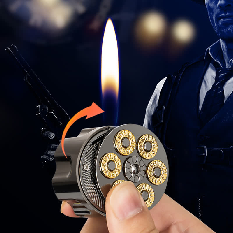 Creative Bullet Magazine Shape Refillable Butane Lighter