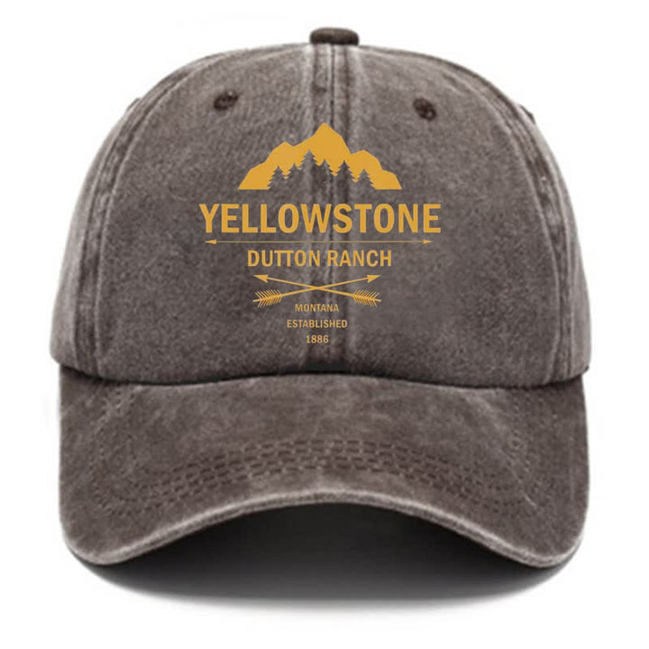 Dutton Ranch Yellowstone Washed Cotton Baseball Cap