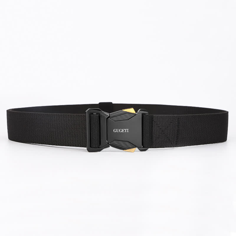 Men's Simple Sport Black Quick Release Nylon Tactical Belt