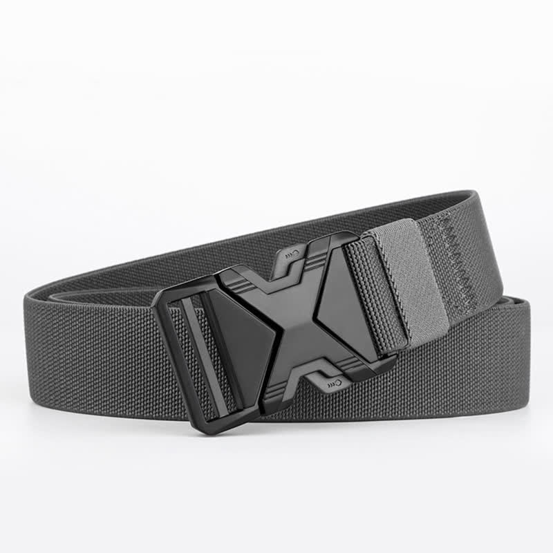 Men's Thick Nylon Tactical Quick Release Buckle Belt