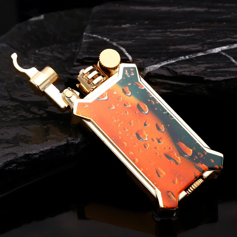 Fashionable Resin Craftsmanship Refillable Kerosene Lighter