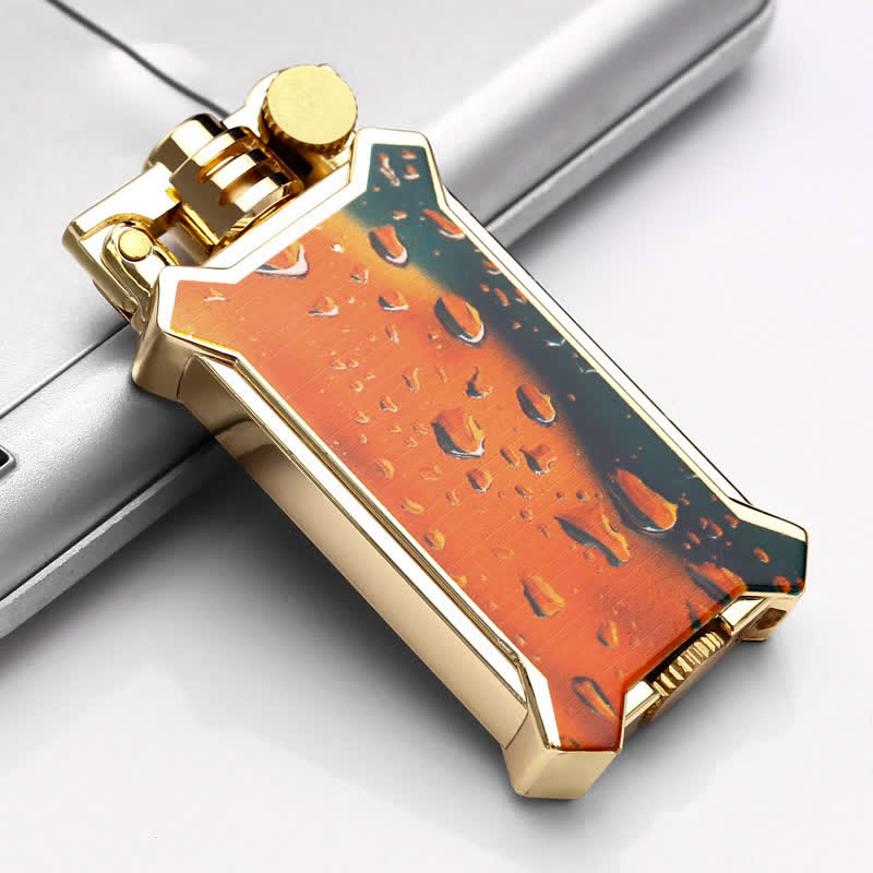 Fashionable Resin Craftsmanship Refillable Kerosene Lighter