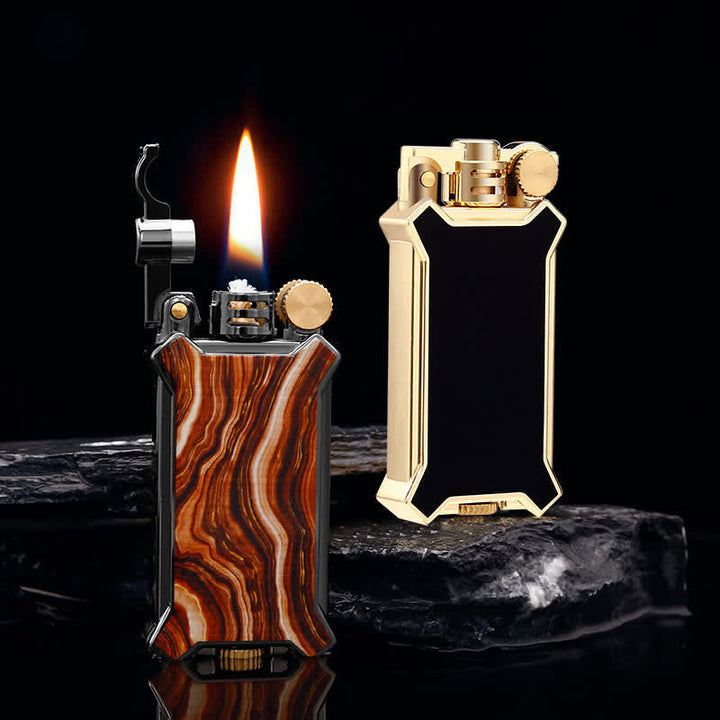 Fashionable Resin Craftsmanship Refillable Kerosene Lighter