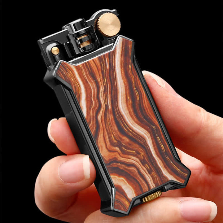 Fashionable Resin Craftsmanship Refillable Kerosene Lighter