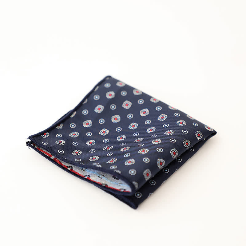 Men's Wonderful Striped Polka Dots Pocket Square