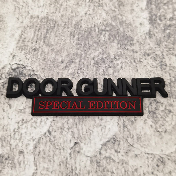 DOOR GUNNER SPECIAL EDITION Metal Sticker Car Badge