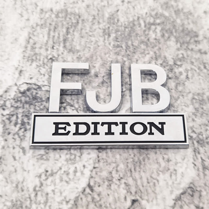 FJB EDITION Metal Sticker Car Badge