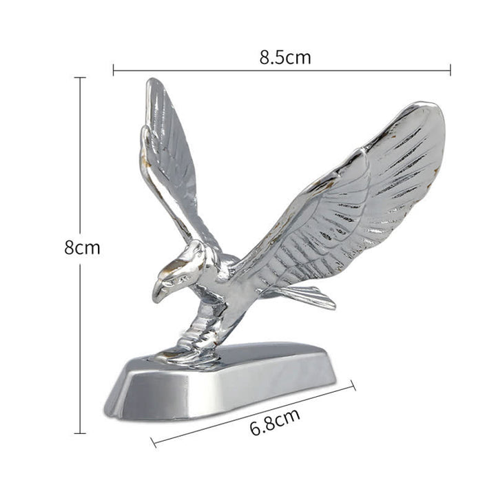 Motorbike 3D Eagle Hood Metal Sticker Car Badge