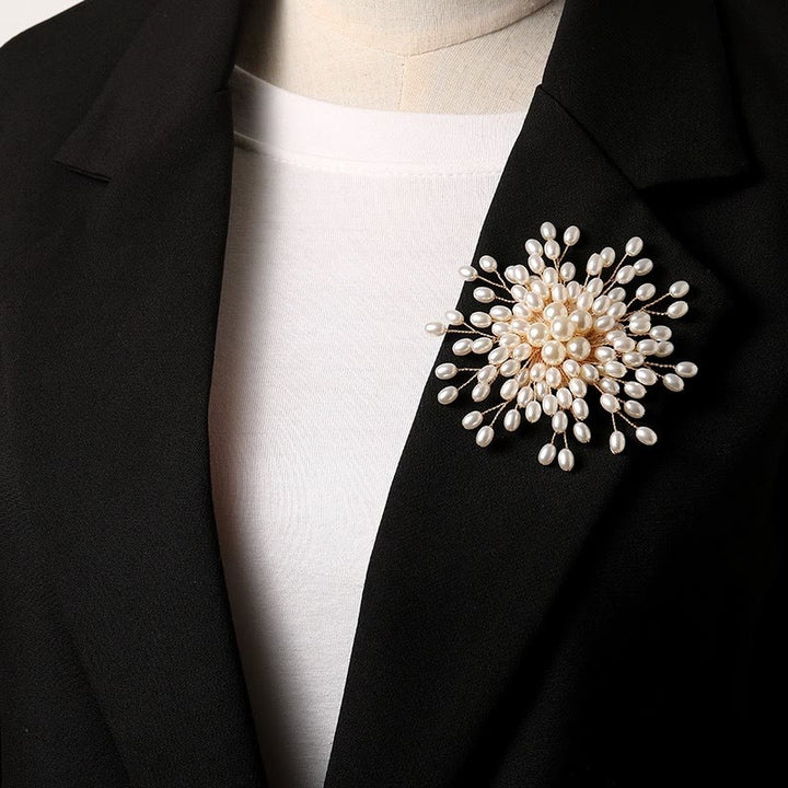 Elegant Imitation Pearl Brooch For Women Wedding Accessories