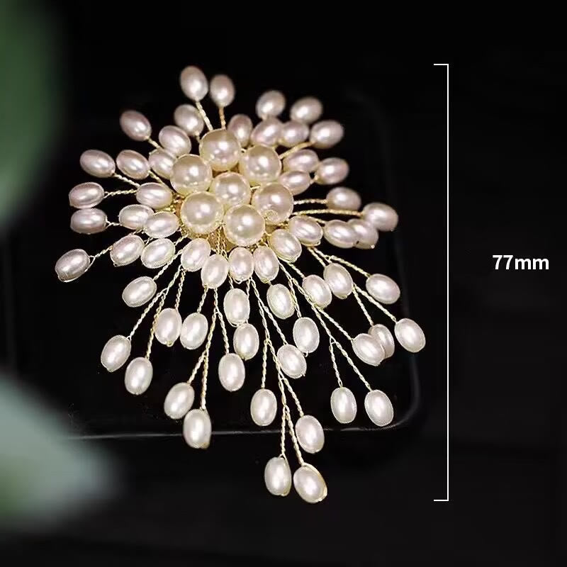 Elegant Imitation Pearl Brooch For Women Wedding Accessories