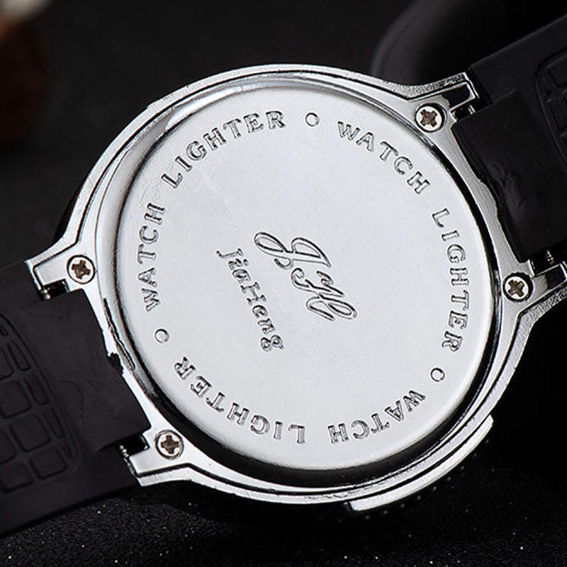 Luxurious Wrist Watch Refillable Butane Lighter