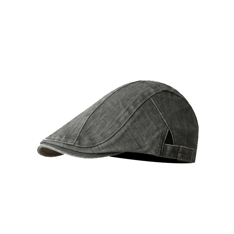 Fashion Denim Newsboy Flat Cap Beret Cap