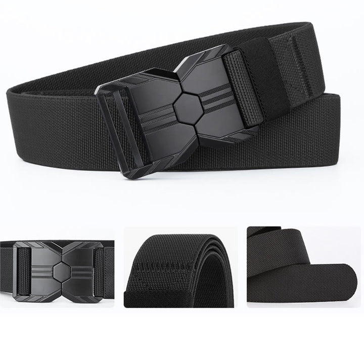 Men's Tactical Belt Elastic Quick Release Waistband
