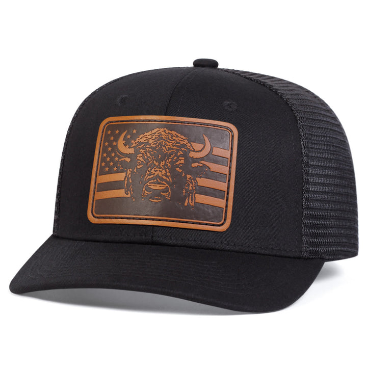 Bull's Head Flag Adjustable Trucker Hat