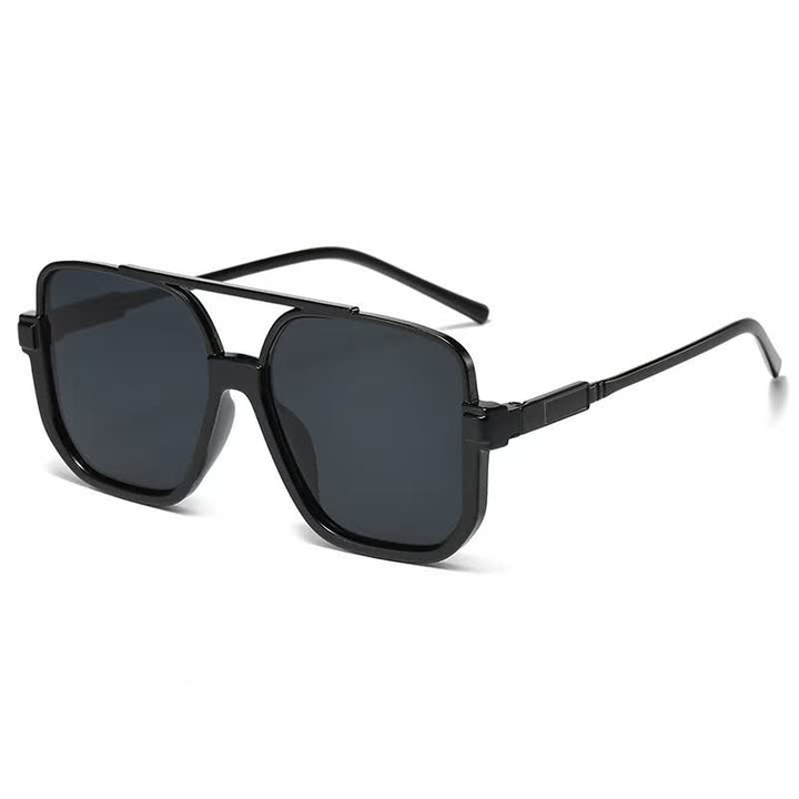 Oversized Square Frame Eyewear Sunshade Sunglasses