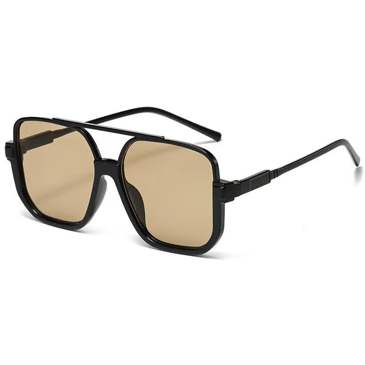 Oversized Square Frame Eyewear Sunshade Sunglasses