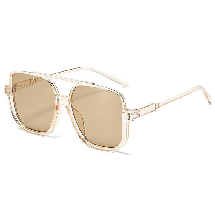 Oversized Square Frame Eyewear Sunshade Sunglasses