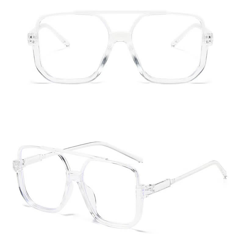 Oversized Square Frame Eyewear Sunshade Sunglasses