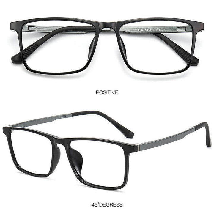 3Pcs Magnetic Clip-on Lens & Eyeglass Frames Sunglasses