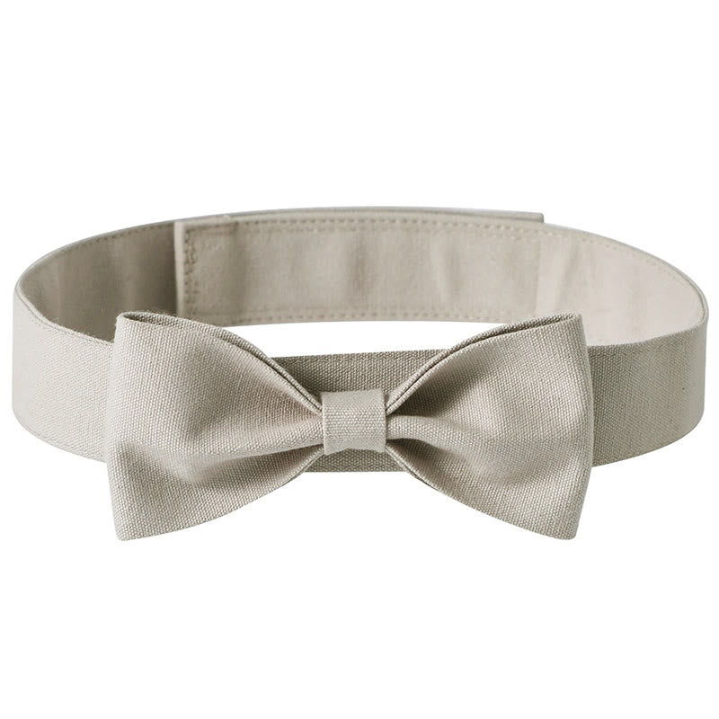 Adjustable Dog Collar Birthday Party Pet Bow Tie