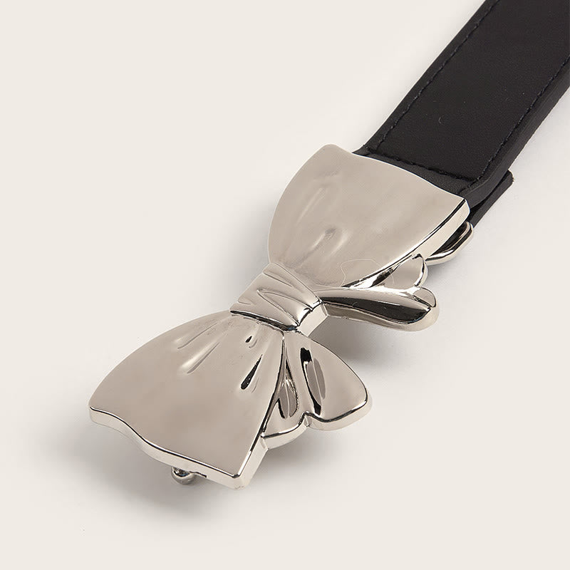 Women's Bowknot Buckle Waist Belt