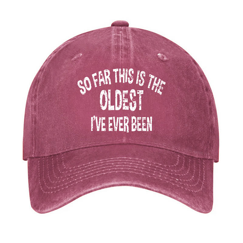 So Far This Is The Oldest Adjustable Baseball Cap