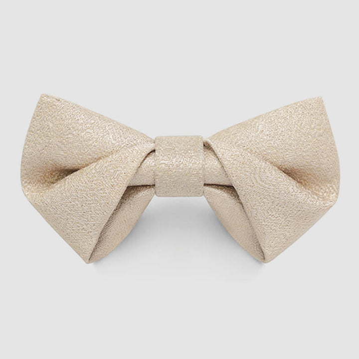 Men's Gold Glitter Tuxedo Classic Bow Tie