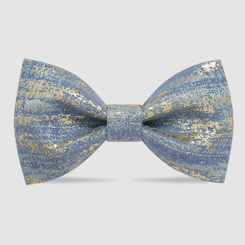 Men's Gold Glitter Tuxedo Classic Bow Tie