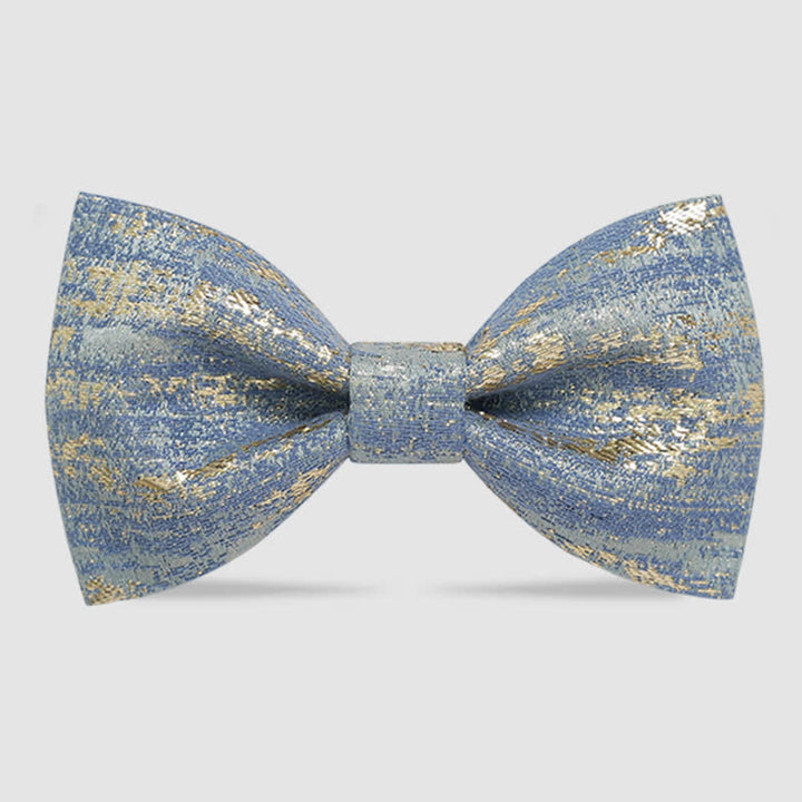 Men's Gold Glitter Tuxedo Classic Bow Tie