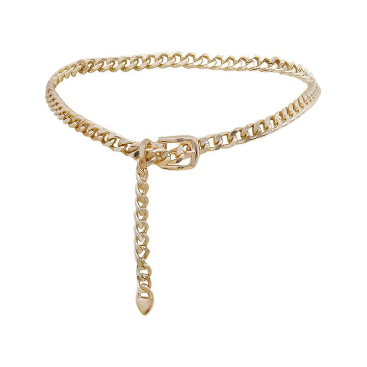 Women's Multi-Layer Body Link Waist Chain Metal Belt