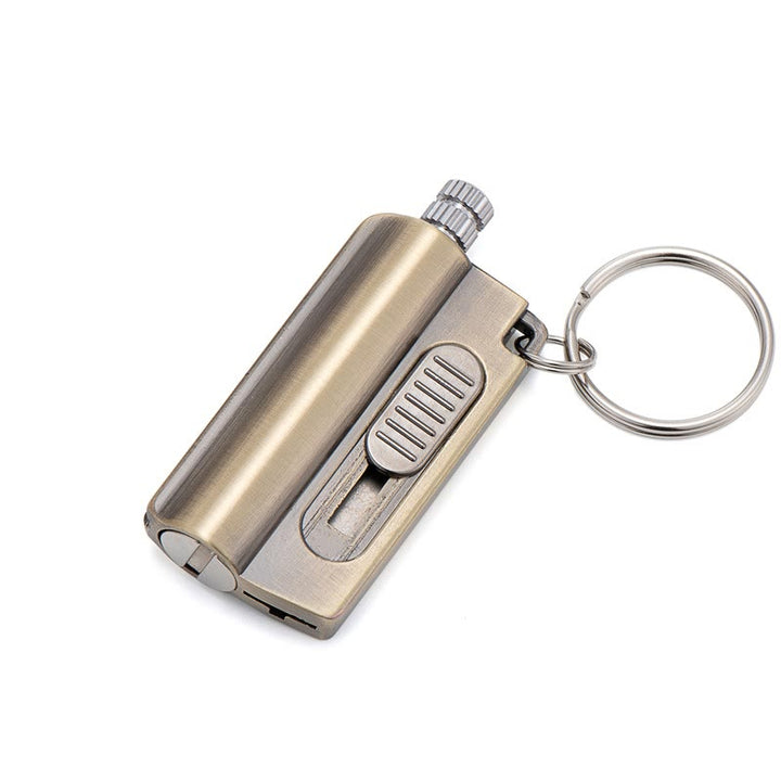 Utility Knife Box Opener Permanent Match Keychain Kerosene Lighter