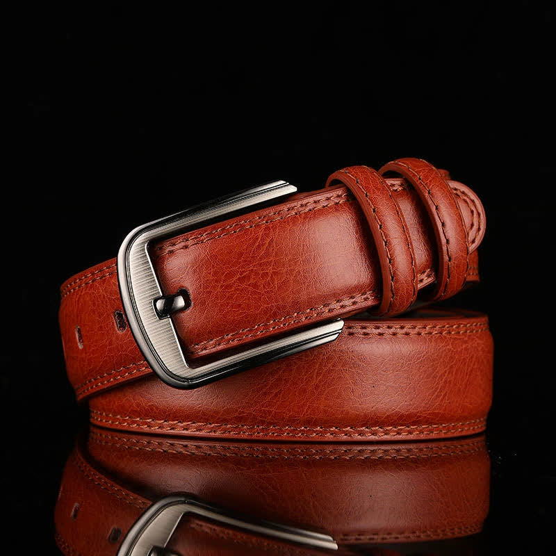 Personalized Custom Name Text Engraved Leather Belt