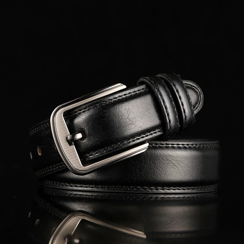 Personalized Custom Name Text Engraved Leather Belt