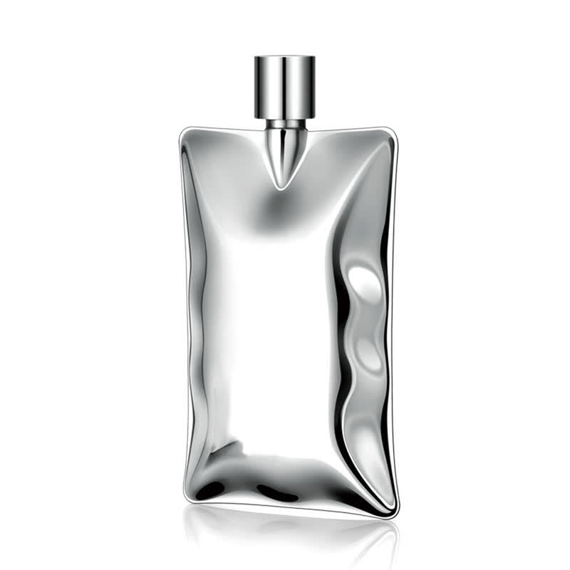 6 oz Irregular Creative Stainless Steel Wavy Portable Flask
