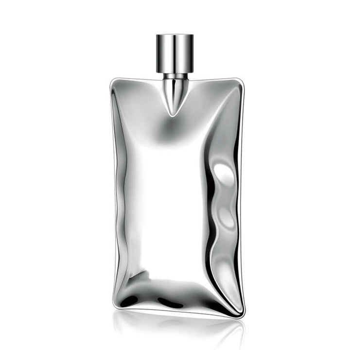 6 oz Irregular Creative Stainless Steel Wavy Portable Flask