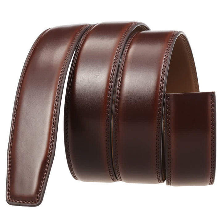 Black Personalized Gift Idea Custom DIY Automatic Buckle Leather Belt - image 7