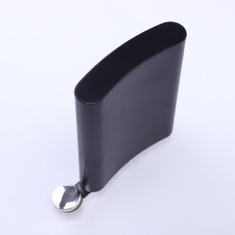 Custom 4Pcs Noble 8 oz Black Cup Flask Gift Set