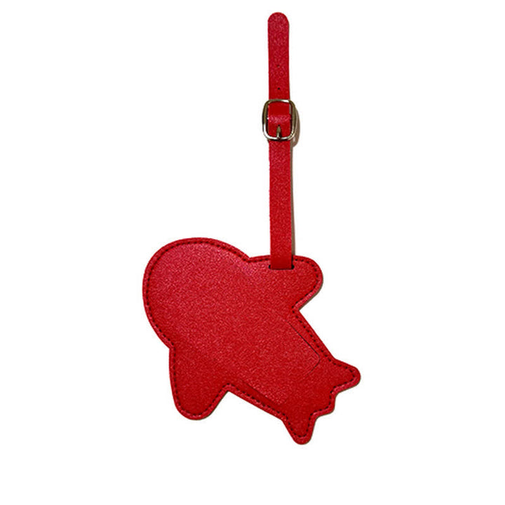 Airplane Shape One-Sided Custom Your Text Luggage Tag