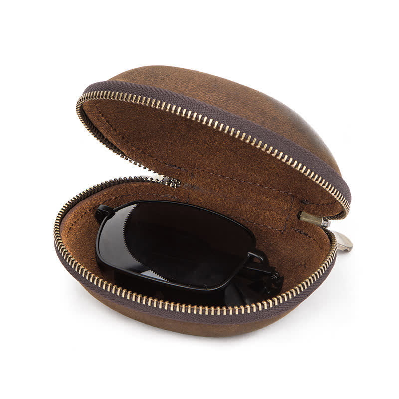 Creative Semi-Hard Folding Sunglasses Protector Storage Case