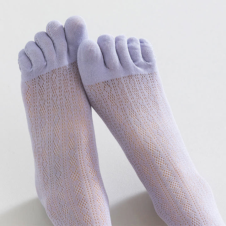 Women's Five Finger Thin Mesh Summer Socks