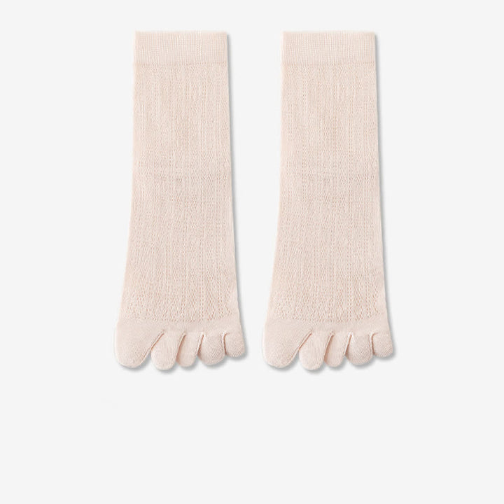 Women's Five Finger Thin Mesh Summer Socks