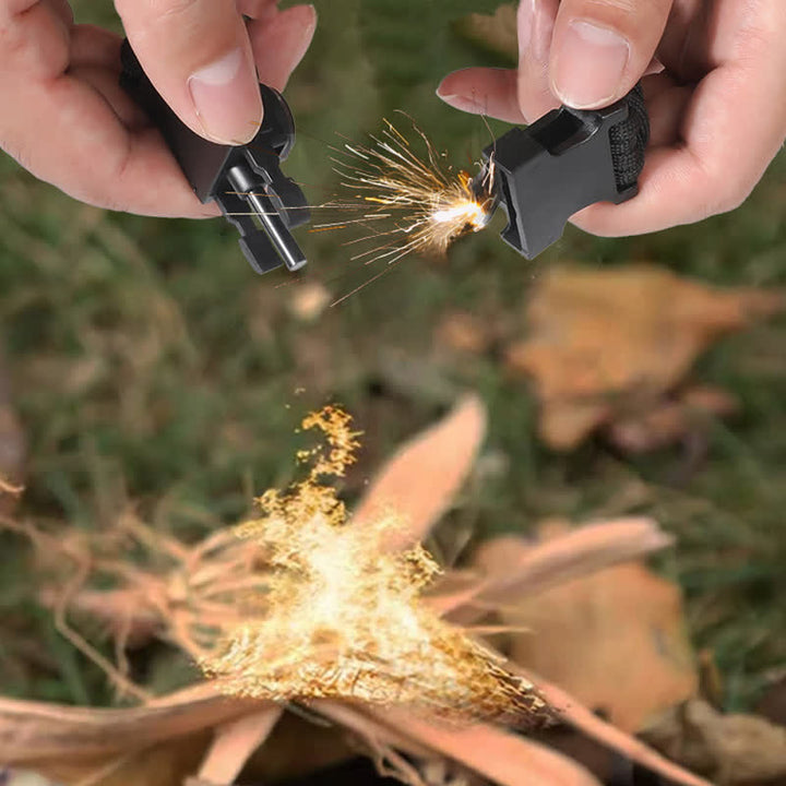 13 In 1 Tactical Survival Multi-Tool Hidden Knife Bracelet