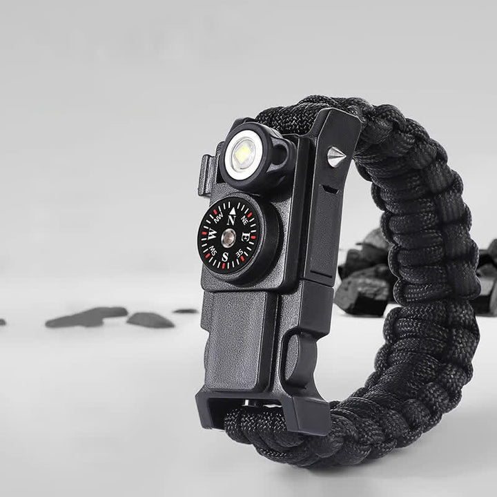 13 In 1 Tactical Survival Multi-Tool Hidden Knife Bracelet