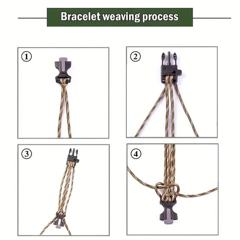 13 In 1 Tactical Survival Multi-Tool Hidden Knife Bracelet